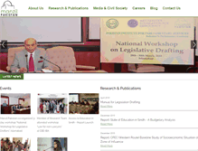 Tablet Screenshot of manzilpakistan.org